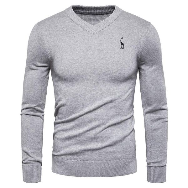 2020 brand quality 100 cotton sweater men fashion warm v-neck pullover men solid giraffe embroidery men's pullover sweater, White;black
2020 brand quality 100 cotton sweater men fashion warm v-neck pullover men solid giraffe embroidery men's pullover sweater, White;black
