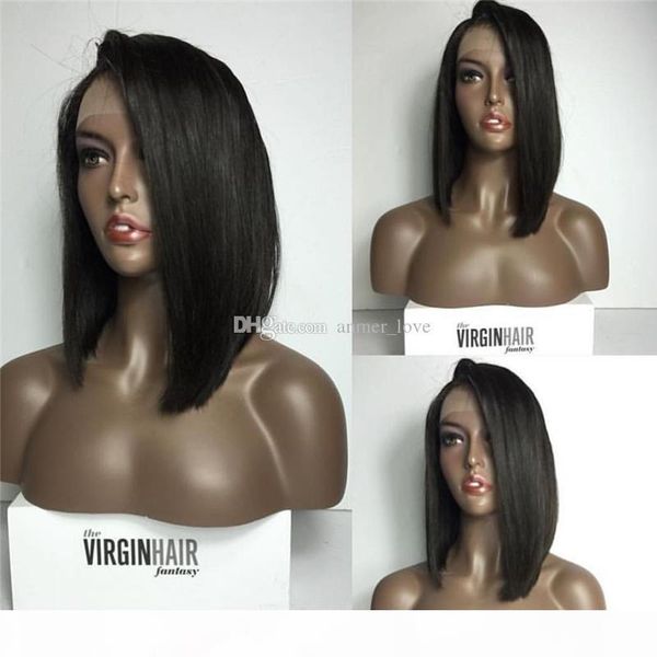 bob straight human hair full lace wigs part medium size lace cap full lace wig with bleached knots, Black;brown
bob straight human hair full lace wigs part medium size lace cap full lace wig with bleached knots, Black;brown