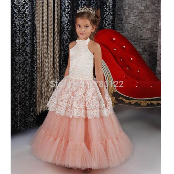 2020 new a-line organza halter flower girls dresses sleeveless off the shoulder wedding party dress appliques lace for girls, Red;yellow
2020 new a-line organza halter flower girls dresses sleeveless off the shoulder wedding party dress appliques lace for girls, Red;yellow