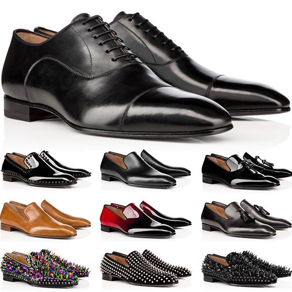 mens genuine leather shoes red bottoms low cut studded spikes party wedding dress shoe designer mens trainers sneakers size 40-47, Black
mens genuine leather shoes red bottoms low cut studded spikes party wedding dress shoe designer mens trainers sneakers size 40-47, Black