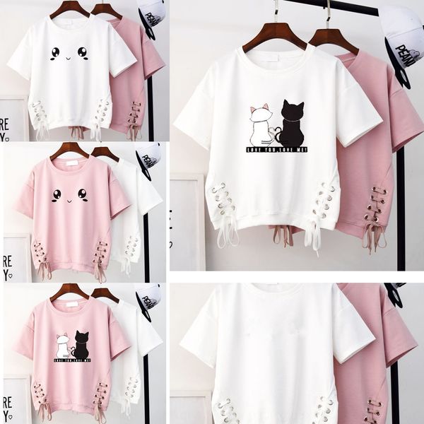 new style small fresh short coat t-shirt sleeve t-shirt for female korean students loose fashion ins white fashion trend xa39a xa39a
new style small fresh short coat t-shirt sleeve t-shirt for female korean students loose fashion ins white fashion trend xa39a xa39a