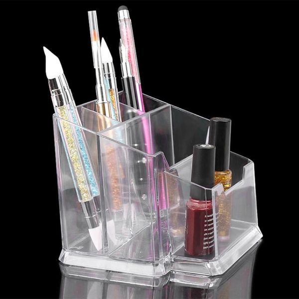 manicure file organizer transparent acrylic box nail art storage case empty nail brush pen holder makup organizer box container bbypzh, Yellow 
manicure file organizer transparent acrylic box nail art storage case empty nail brush pen holder makup organizer box container bbypzh, Yellow