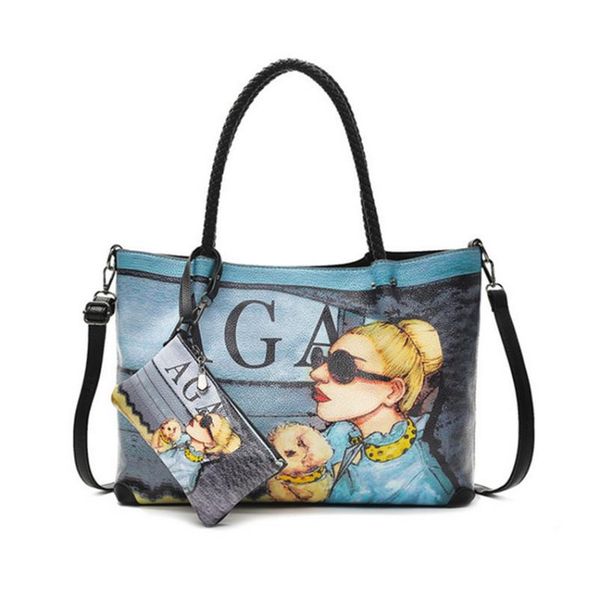 large capacity bag mummy shoulder bag fashion women's