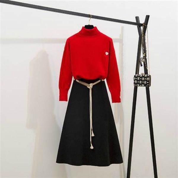 new 2021 autumn winter suit high collar posing long sleeve pullover black wool sweater feminine knitting leisure mrs y457 jkrd oget, Gray
new 2021 autumn winter suit high collar posing long sleeve pullover black wool sweater feminine knitting leisure mrs y457 jkrd oget, Gray