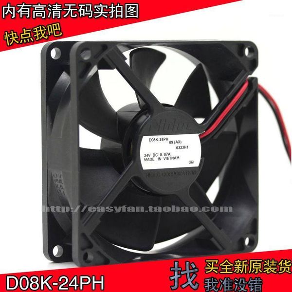 original nidec d08k-24ph 09 (ax) 8025 24v 0.07a 8cm cooling fan 80x80x25mm cooler1
original nidec d08k-24ph 09 (ax) 8025 24v 0.07a 8cm cooling fan 80x80x25mm cooler1