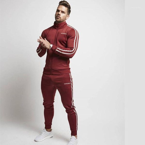 2018 gold medal men's suit cotton compression sportswear jogger clothes fitness suit men's sweater and pants gyms clothing1, Gray
2018 gold medal men's suit cotton compression sportswear jogger clothes fitness suit men's sweater and pants gyms clothing1, Gray