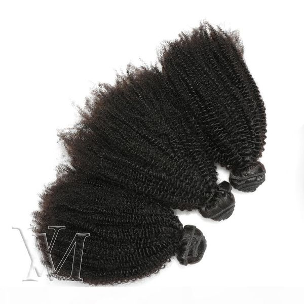 vmae brazilian afro kinky curly weft unprocessed remy virgin human hair 4b natural color 3 bundles peruvian human hair extensions, Black
vmae brazilian afro kinky curly weft unprocessed remy virgin human hair 4b natural color 3 bundles peruvian human hair extensions, Black