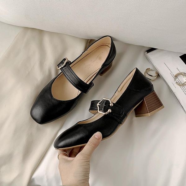 dress shoes pqecfs big size 32-46 spring & autumn fashion solid women buckle med heel square toe pumps 3 colors, Black
dress shoes pqecfs big size 32-46 spring & autumn fashion solid women buckle med heel square toe pumps 3 colors, Black