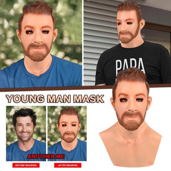 halloween party headgear young man full mask halloween headgear silicone elastic masquerade party drop shipping #922
halloween party headgear young man full mask halloween headgear silicone elastic masquerade party drop shipping #922