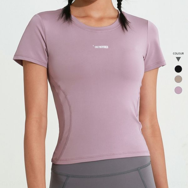 sportswear women's short sleeve slim fitting t-shirt outdoor running fitness suit quick clothes t-shirt yoga clothes drying breathable, Gray
sportswear women's short sleeve slim fitting t-shirt outdoor running fitness suit quick clothes t-shirt yoga clothes drying breathable, Gray