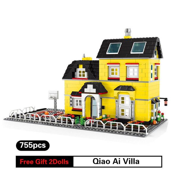 wange 755pcs его ai villa courtyard house with garden green tree растение цветы модель строительных блоки дети подарки кирпичи игрушка jllzd
wange 755pcs его ai villa courtyard house with garden green tree растение цветы модель строительных блоки дети подарки кирпичи игрушка jllzd