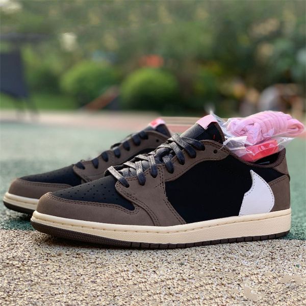 1 high travis scotts og sp ts one 1s low og cactus jack sports shoes black men women brown desginer sneakers 36-45
1 high travis scotts og sp ts one 1s low og cactus jack sports shoes black men women brown desginer sneakers 36-45