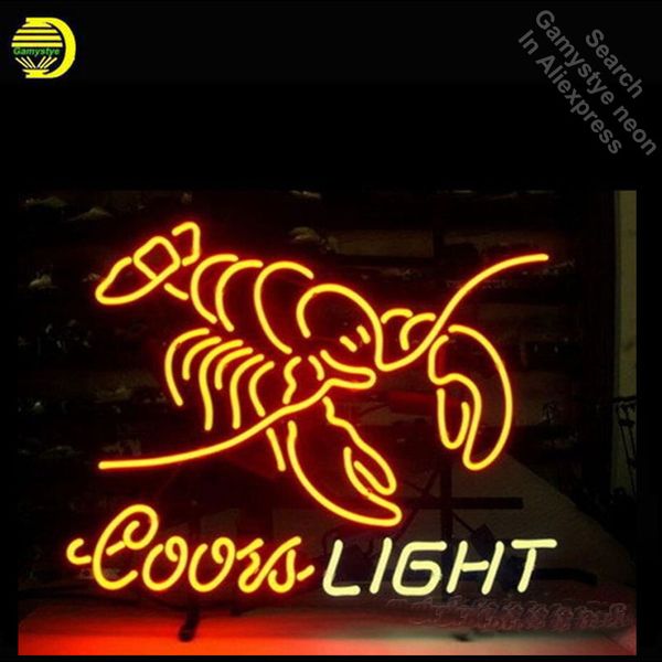 neon sign coors light lobster neon light sign handcrafted real glass tubes customized logo business retro neon lamps for sale
neon sign coors light lobster neon light sign handcrafted real glass tubes customized logo business retro neon lamps for sale