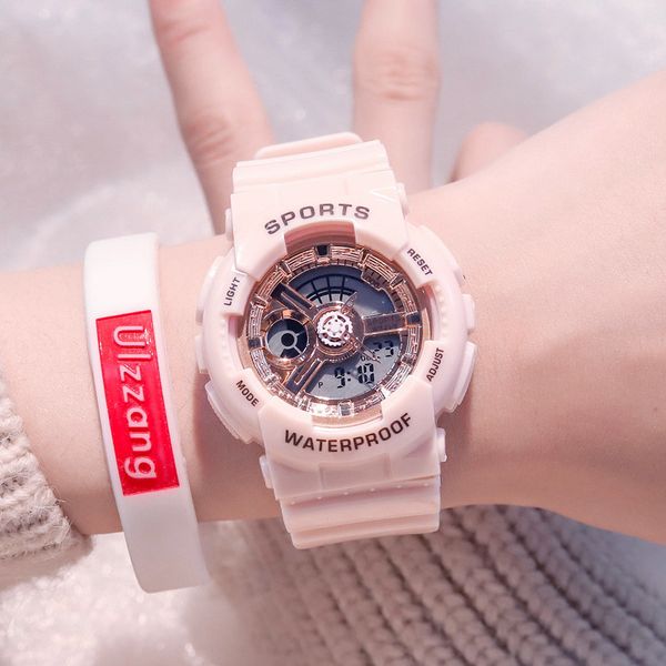 fashion women sport watches waterproof trendy men ladies digital watch brand rose gold lover's gift outdoor quartz clockq0108, Slivery;brown
fashion women sport watches waterproof trendy men ladies digital watch brand rose gold lover's gift outdoor quartz clockq0108, Slivery;brown
