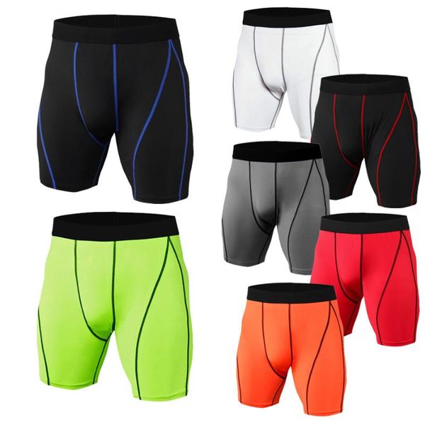 running pants compression shorts men bodybuilding tights short gyms male muscle alive elastic, Black;blue
running pants compression shorts men bodybuilding tights short gyms male muscle alive elastic, Black;blue
