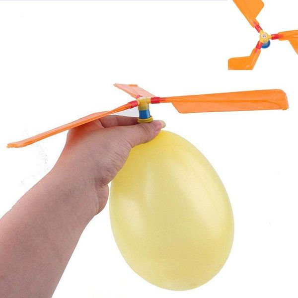 Party Pack Filled Beach Flying Toys Outdoor Fun Sports Of Balloons Children Party Helicopter Flying Toys