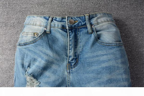 new mens designer heavy industry holes jeans ripped blue stripe vintage style hole fashion mens holes jeans slim motorcycle biker causal men
new mens designer heavy industry holes jeans ripped blue stripe vintage style hole fashion mens holes jeans slim motorcycle biker causal men