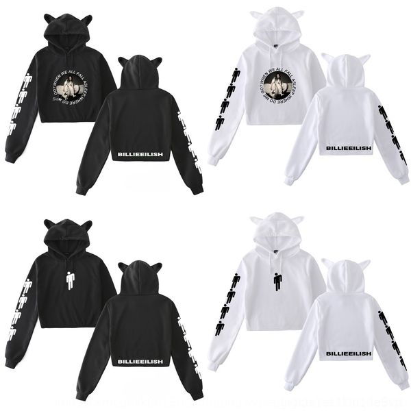 cdeul sweater and winter new personality autumn eilish cat women's open navel sweaterbillie hooded ear sweater edkst, Black
cdeul sweater and winter new personality autumn eilish cat women's open navel sweaterbillie hooded ear sweater edkst, Black