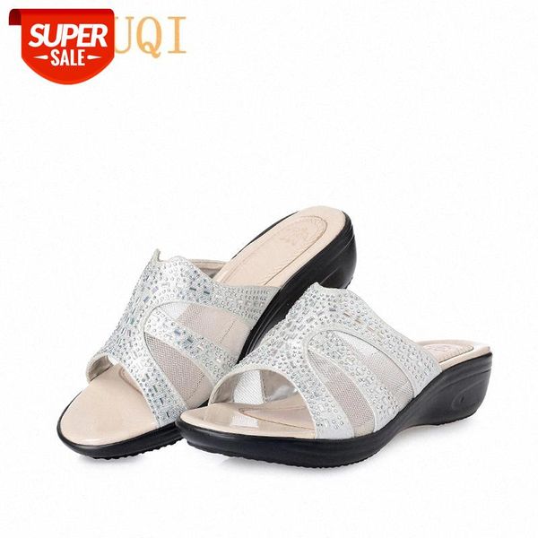 aiyuqi 2020 women summer flip flop outdoor glittering rhinestones golden slippers flat fashion sweet big size 41 42 43 shoes #no1n, Black
aiyuqi 2020 women summer flip flop outdoor glittering rhinestones golden slippers flat fashion sweet big size 41 42 43 shoes #no1n, Black