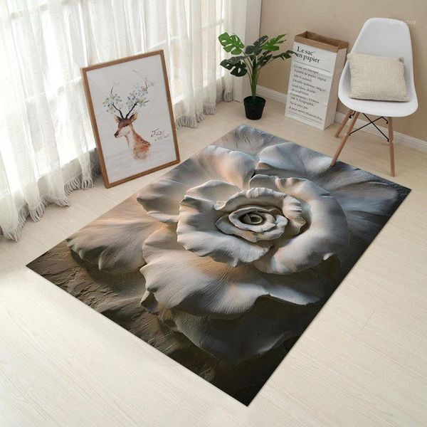 3d creative staff carpet european carpet bedroom door door mat bathroom anti-slip living room kitchen absorbent1