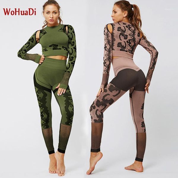 yoga outfits 2pcs set women seamless fitness clothing sport long sleeves camouflage gym leggings workout sportswear 5 colors1, White;red
yoga outfits 2pcs set women seamless fitness clothing sport long sleeves camouflage gym leggings workout sportswear 5 colors1, White;red