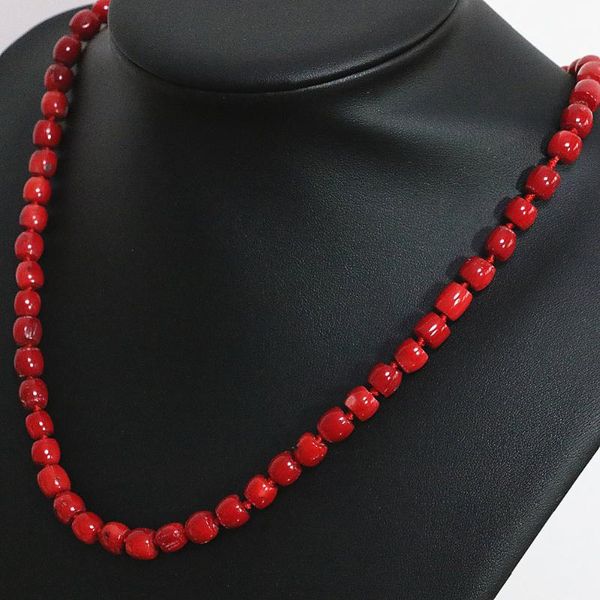 charm red natural coral irregular tube barrel beads 8*11,11*15mm fashion women chain high grade necklace 20inch b1503, Silver
charm red natural coral irregular tube barrel beads 8*11,11*15mm fashion women chain high grade necklace 20inch b1503, Silver