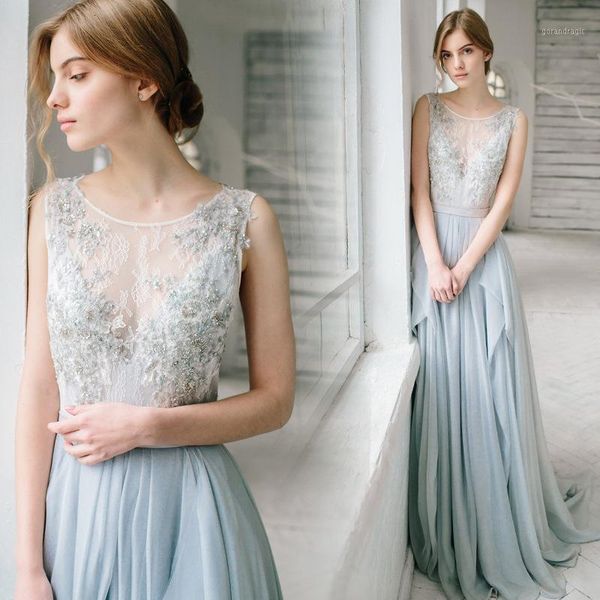 backlakegirls a line evening dresses 2020 round neck appliques lace chiffon blue gowns v-back bride dress vestido novia1, White;black
backlakegirls a line evening dresses 2020 round neck appliques lace chiffon blue gowns v-back bride dress vestido novia1, White;black