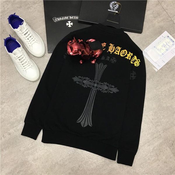 boy bees autumn and winter new crosin ch rainbow sanskrit cross sword round neck sweater men's and women's same net red ins black
boy bees autumn and winter new crosin ch rainbow sanskrit cross sword round neck sweater men's and women's same net red ins black