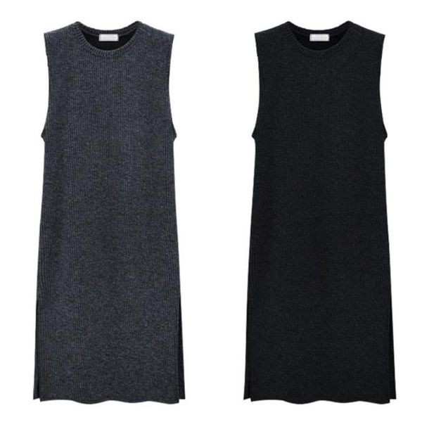 casual dresses plus size knitted vest dress women sleeveless loose autumn winter sweater large pullovers 5xl 6xl robe femme, Black;gray
casual dresses plus size knitted vest dress women sleeveless loose autumn winter sweater large pullovers 5xl 6xl robe femme, Black;gray