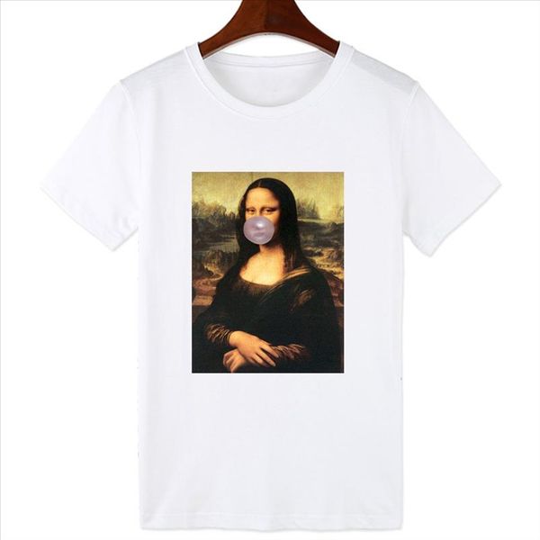 luckyroll mona lisa spoof personality tees women fashion tshirt harajuku summer short sleeve o neck white shirt camiseta
luckyroll mona lisa spoof personality tees women fashion tshirt harajuku summer short sleeve o neck white shirt camiseta