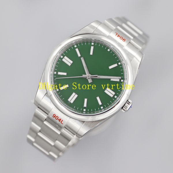 ew factory watches 904l with original box mens 41mm green 124300 correct card number 124300 bracelet 3230 mens automatic waterproof watch, Slivery;brown
ew factory watches 904l with original box mens 41mm green 124300 correct card number 124300 bracelet 3230 mens automatic waterproof watch, Slivery;brown