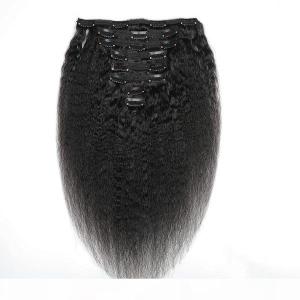 clip-in hair extensions kinky straight 8-24inch clip in natural color brazilian virgin hair products 120g, Black;brown
clip-in hair extensions kinky straight 8-24inch clip in natural color brazilian virgin hair products 120g, Black;brown