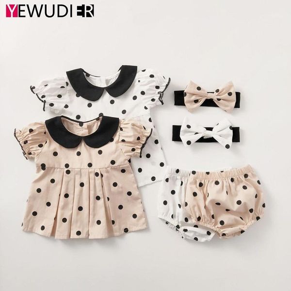 clothing sets baby girl summer clothes set cute dot pleated pp pant with one bowknot headband infant jumpsuits short sleeves outfit summ, White
clothing sets baby girl summer clothes set cute dot pleated pp pant with one bowknot headband infant jumpsuits short sleeves outfit summ, White