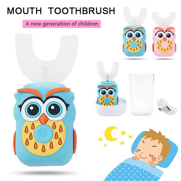 electric toothbrush kids 3 modes rechargeable u-shaped 360-degree sonic intelligent automatic cartoon children's toothbrush gift
electric toothbrush kids 3 modes rechargeable u-shaped 360-degree sonic intelligent automatic cartoon children's toothbrush gift