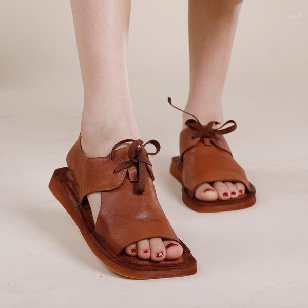 vallu spring / summer 2020 new flat fish mouth leather open toe lace solid color retro sandals1, Black
vallu spring / summer 2020 new flat fish mouth leather open toe lace solid color retro sandals1, Black