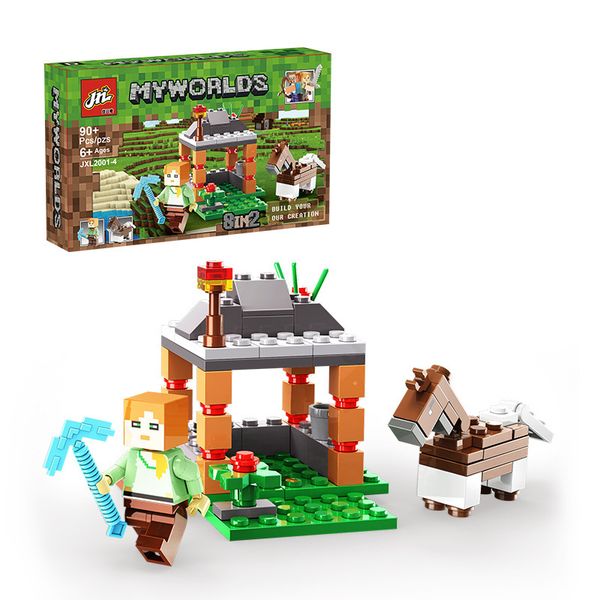 my world building blocks anti boring toy compatible cave mountain village house bricks figures toys children christmas gift
my world building blocks anti boring toy compatible cave mountain village house bricks figures toys children christmas gift