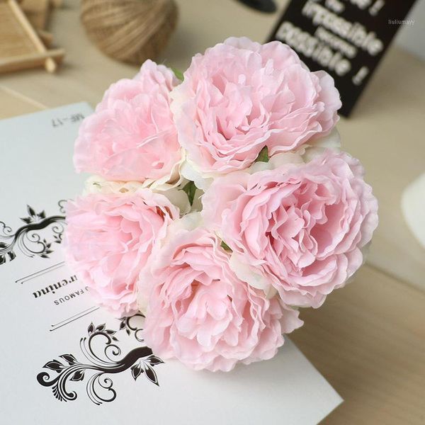 5 heads/ bouquet peony artificial flowers home decor silk fake flower peonies artificial flowers for wedding diy decoration1
5 heads/ bouquet peony artificial flowers home decor silk fake flower peonies artificial flowers for wedding diy decoration1