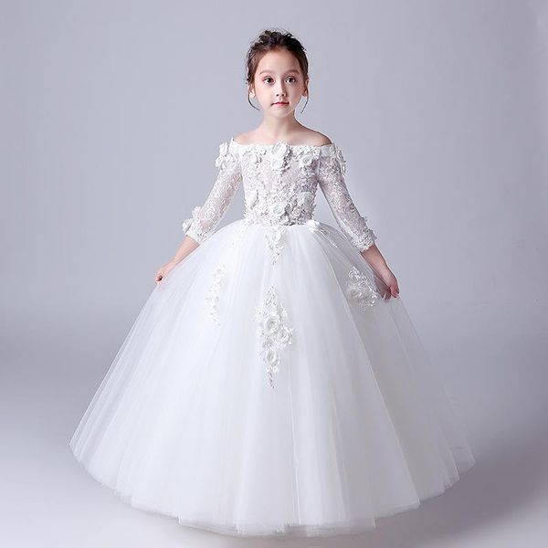 girl's dresses fashion white red long flower girls dress off the shoulder flowers little pageant party plus size, Red;yellow
girl's dresses fashion white red long flower girls dress off the shoulder flowers little pageant party plus size, Red;yellow