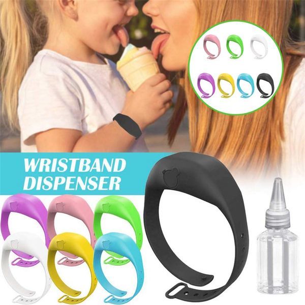 hand sanitizer silicone refillable wristband hand sanitizer bracelet dispenser wearable sanitizering dispenser travel gel holder yjl55
hand sanitizer silicone refillable wristband hand sanitizer bracelet dispenser wearable sanitizering dispenser travel gel holder yjl55