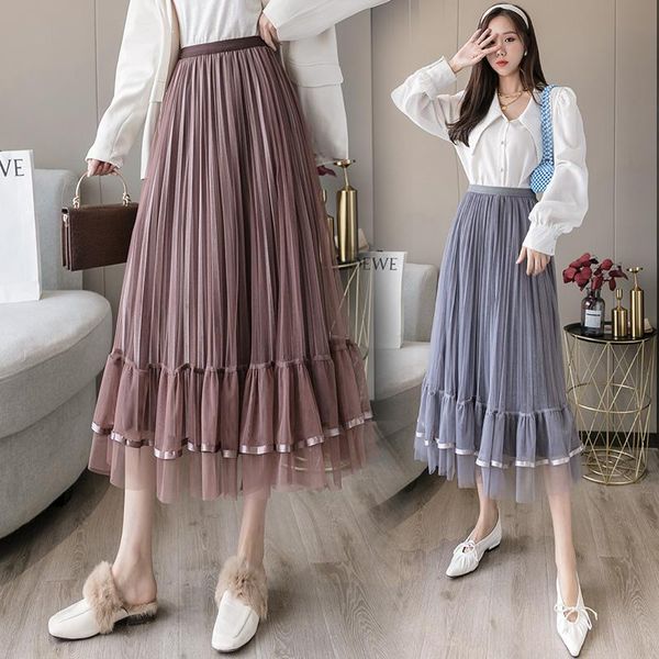 skirts 2021 autumn and winter curled ribbon stitching velvet pleated fairy a-line skirt, Black
skirts 2021 autumn and winter curled ribbon stitching velvet pleated fairy a-line skirt, Black
