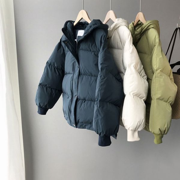 women short thick korean version 2020 winter new bf student loose bread clothes ins fire cotton hooded jacket, Black
women short thick korean version 2020 winter new bf student loose bread clothes ins fire cotton hooded jacket, Black