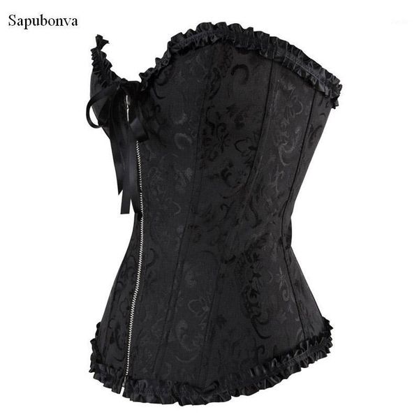 sapubonva women satin corselet overbust bridal green black white red corset bustier shaper strapless corset zipper
sapubonva women satin corselet overbust bridal green black white red corset bustier shaper strapless corset zipper