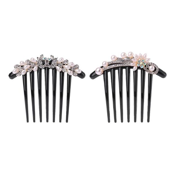 hair brushes fashion women rhinestone peacock flower comb pin clip hairpin girl, Silver
hair brushes fashion women rhinestone peacock flower comb pin clip hairpin girl, Silver