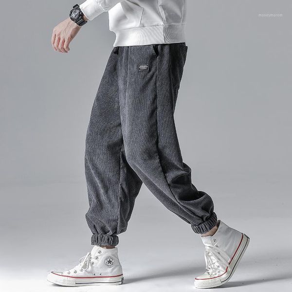 men's pants men's corduroy harajuku style woman big size trousers 2021 autumn man fashion streetwear casual 5xl1, Black
men's pants men's corduroy harajuku style woman big size trousers 2021 autumn man fashion streetwear casual 5xl1, Black
