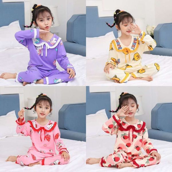 silk spring and autumn new milk lapel pullover children's home cloth girls 8-16 years old cartoon lovely printed pajamas, Blue;red
silk spring and autumn new milk lapel pullover children's home cloth girls 8-16 years old cartoon lovely printed pajamas, Blue;red