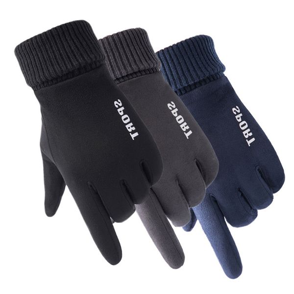 winter men outdoor keep warm touch screen riding motorcycle male suede windproof cold gloves full finger guantes, Blue;gray
winter men outdoor keep warm touch screen riding motorcycle male suede windproof cold gloves full finger guantes, Blue;gray