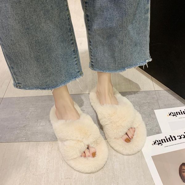 slippers casual female shoes fur flip flops winter footwear low slides luxury 2021 plush massage flat fabric cross-tied plastic, Black
slippers casual female shoes fur flip flops winter footwear low slides luxury 2021 plush massage flat fabric cross-tied plastic, Black