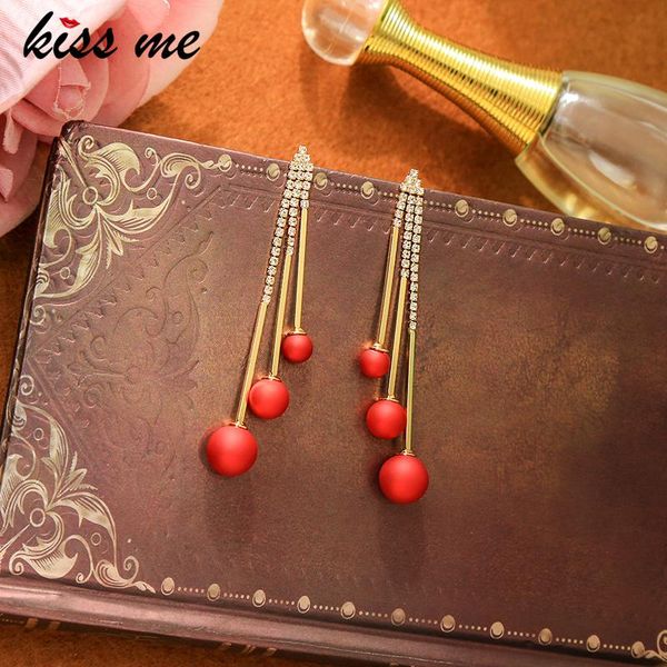 dangle & chandelier kissme unique matte red blue acrylic pearl earrings for women christmas gift delicate crystal brass 2021 fashion jewelry, Silver
dangle & chandelier kissme unique matte red blue acrylic pearl earrings for women christmas gift delicate crystal brass 2021 fashion jewelry, Silver