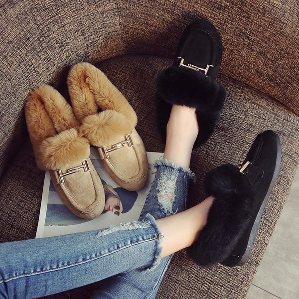 shoes women winter flats furry loafers metal decoration round toe shoes casual slip on rabbit fur slides big size zapatos mujer 1006, Black;white
shoes women winter flats furry loafers metal decoration round toe shoes casual slip on rabbit fur slides big size zapatos mujer 1006, Black;white