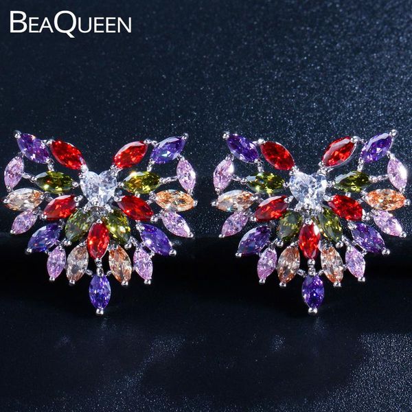 beaqueen romantic colorful cz crystal large heart stud earrings multi color zirconia women turkish jewelry for girls e017, Golden;silver
beaqueen romantic colorful cz crystal large heart stud earrings multi color zirconia women turkish jewelry for girls e017, Golden;silver